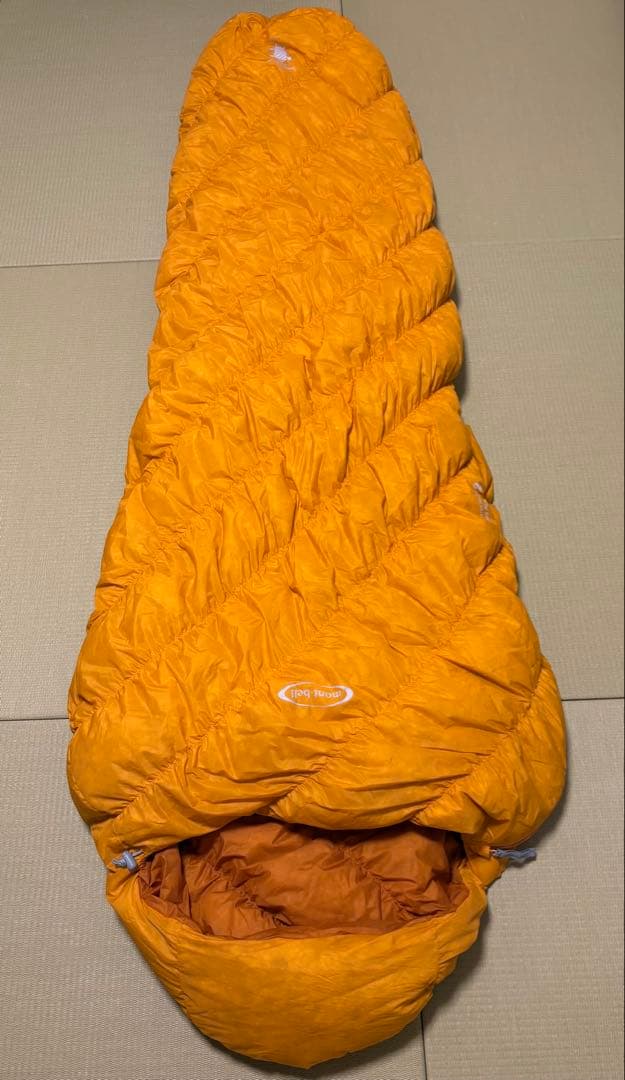 モンベル ウルトラライトスーパースパイラル ダウンハガー #2 ダウンシュラフ