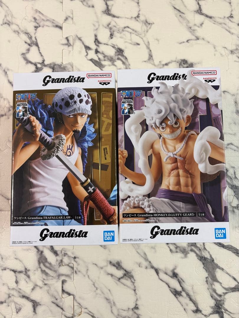 ルフィ、ロー　フィギュア