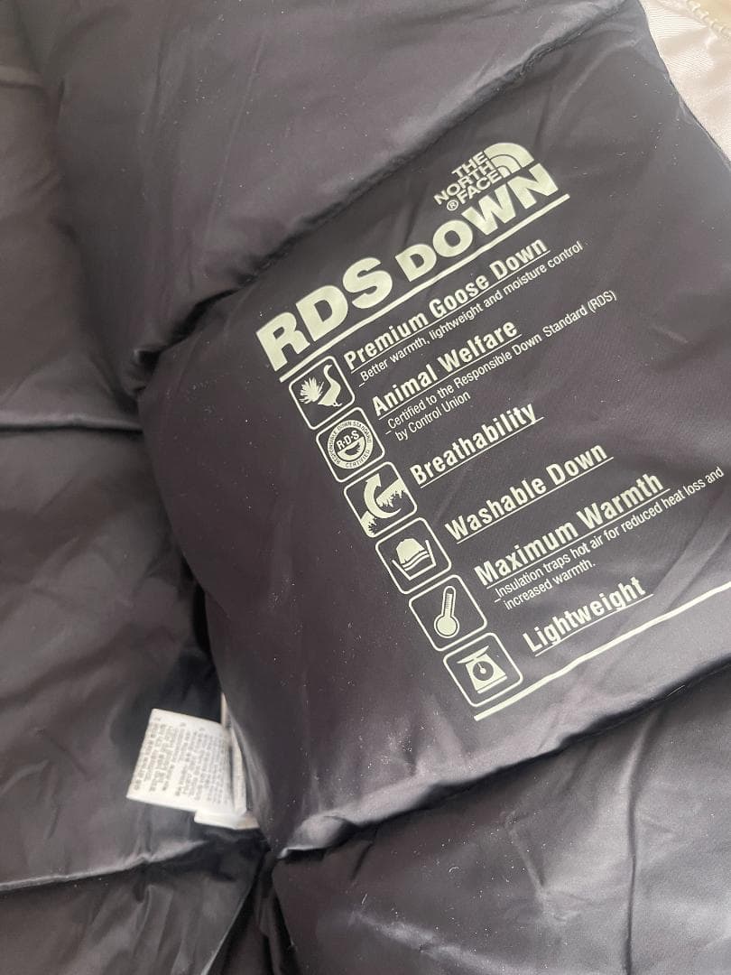 ［新品韓国限定］THE NORTH FACE グースダウンオフホワイトメンズ M