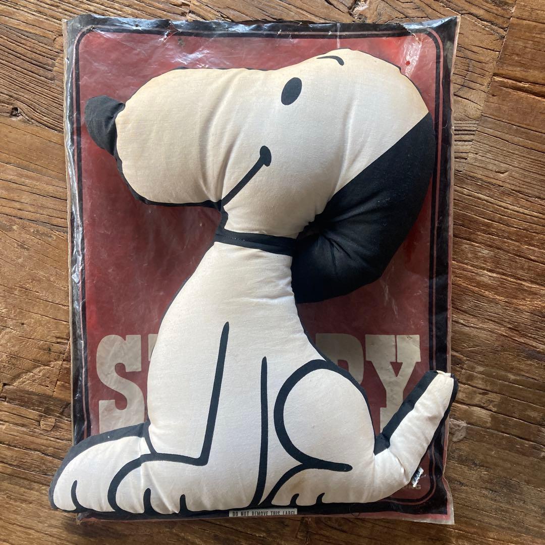 M*ド様 60's ヴィンテージ　ピロー　ドール　クッション　スヌーピー sno