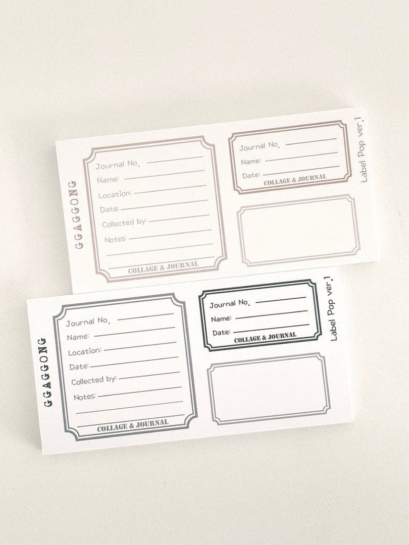 コラージュ素材　紙もの　素材紙　【2118】