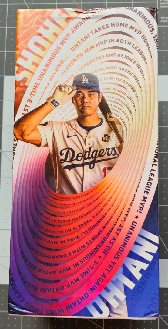 大谷翔平　ボブルヘッド 2025 MVP　Dodgers シルバーバット　限定