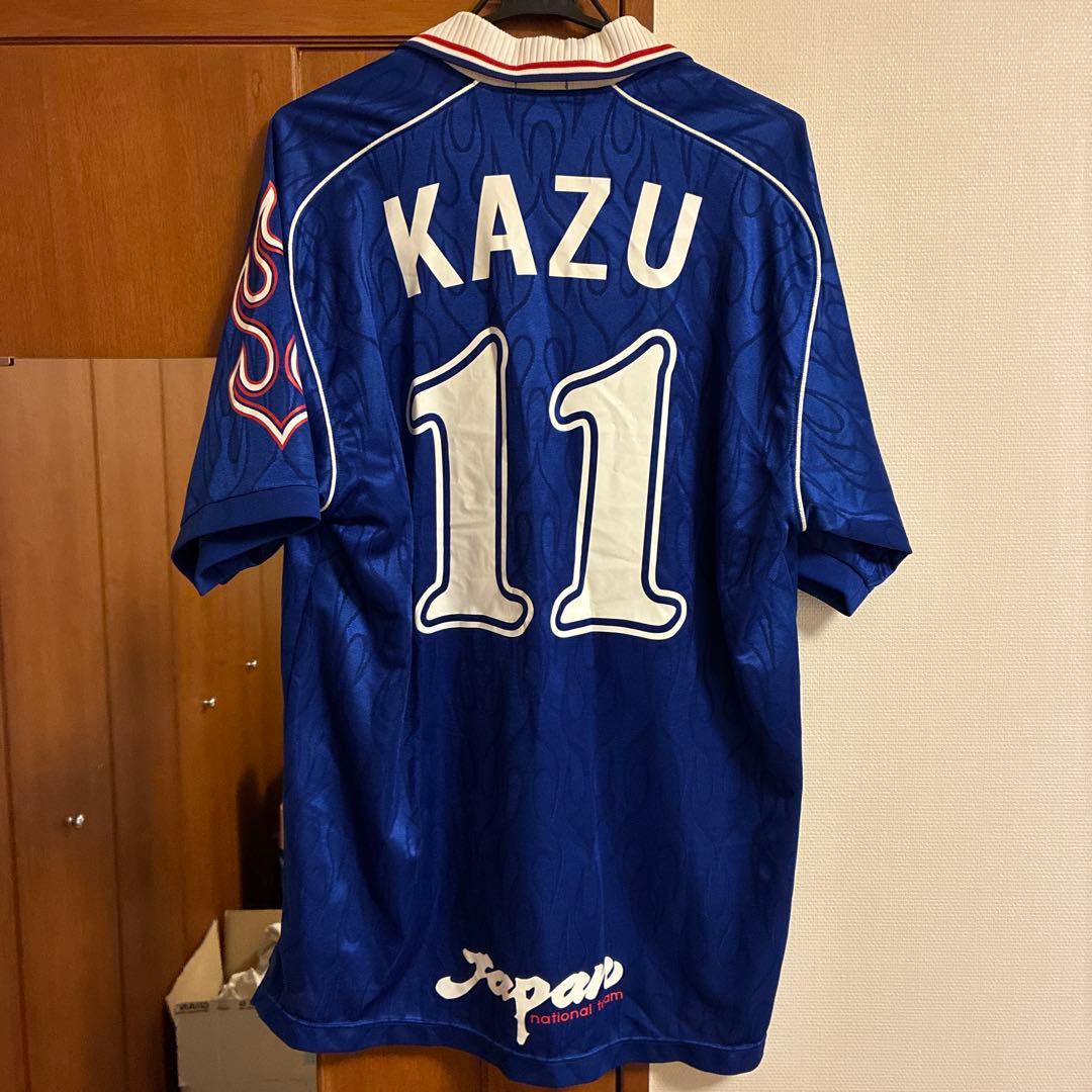 (正規品) 三浦和良 1998 日本代表ユニフォーム