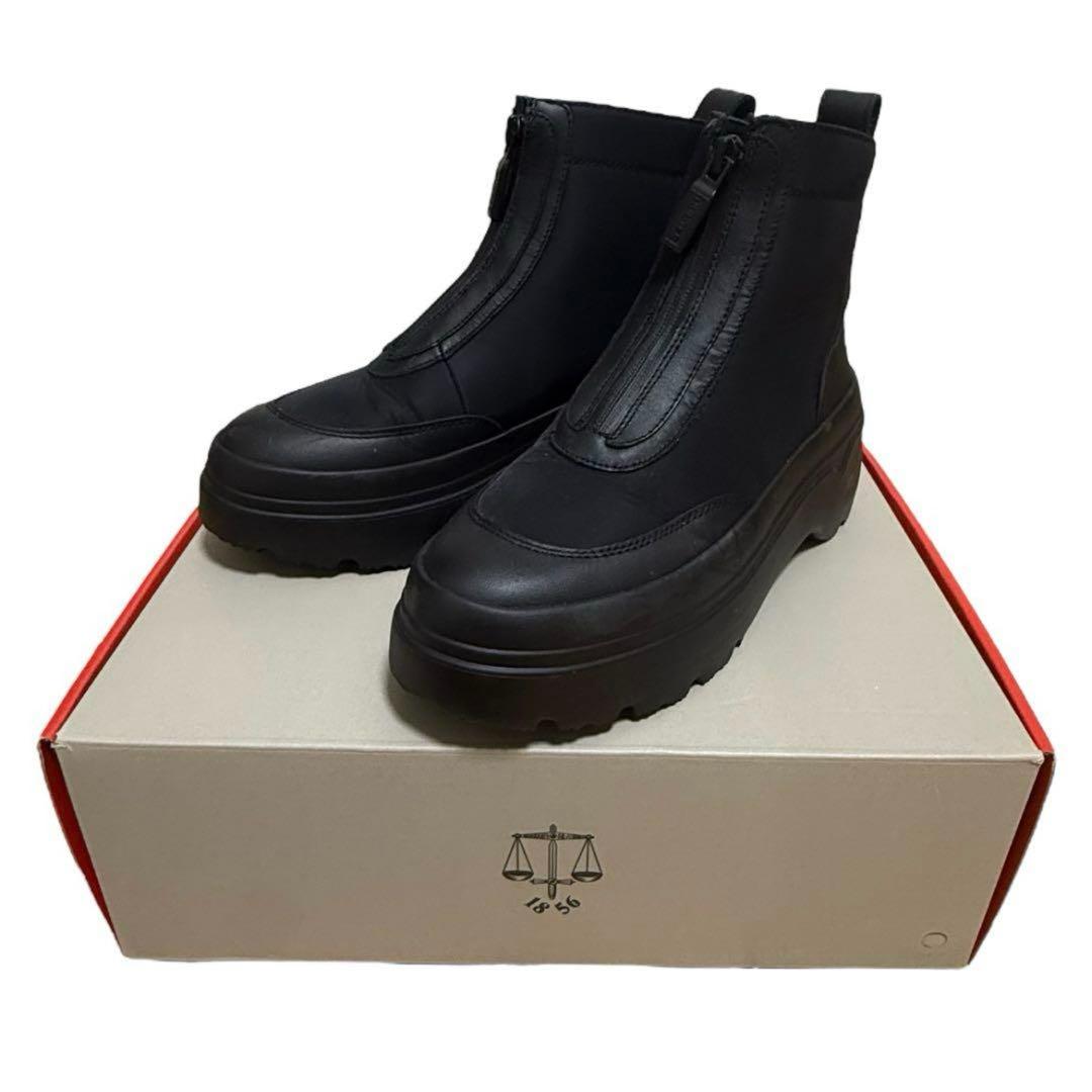 【新品】HUNTER ハンター レインシューズ ZIPショートブーツ ブラック