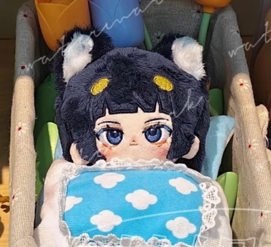 《青髪青目》大人気な激レア可愛い着せ替えぬいぐるみ《10cm》