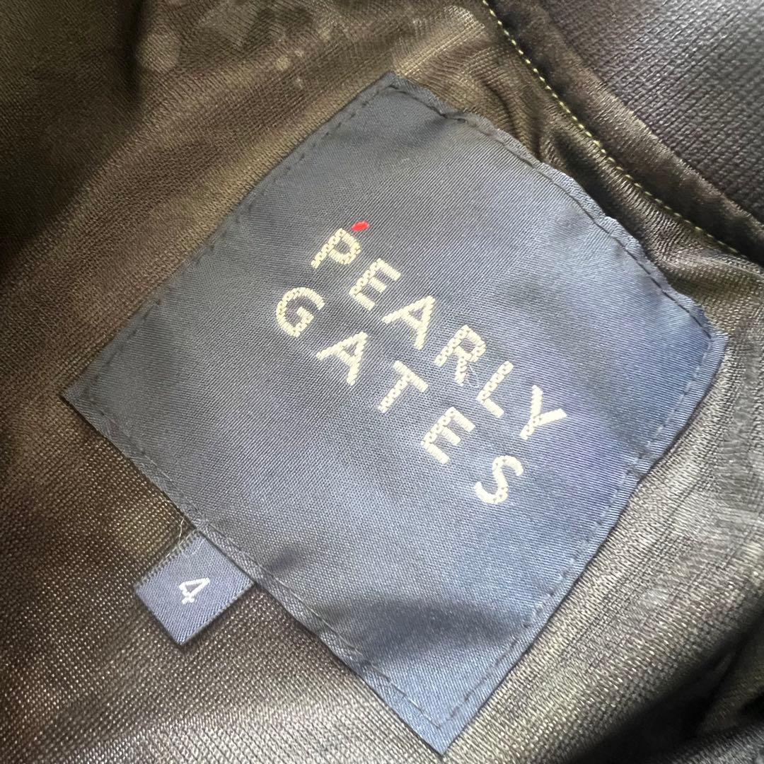 Pearly gates パーリーゲイツ　スニード　ナイロン　メンズ　迷彩　ロゴ