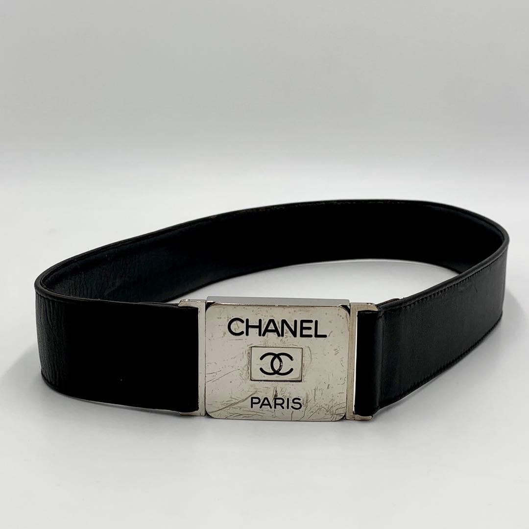 シャネル　97p ココマーク　ロゴバックル　ベルト　40mm