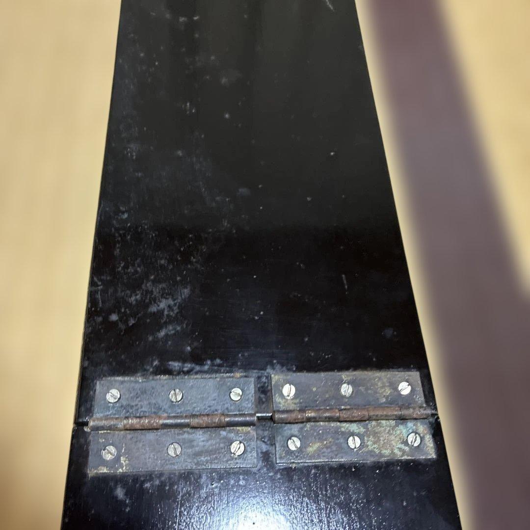 箏 立奏台 美箏台　漆塗 （折りたたみ式）