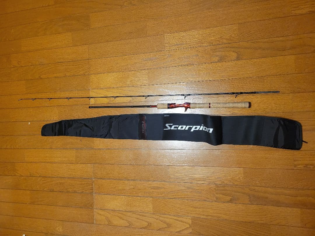 19Scorpion バスロッド 1652R ロッドケース付き