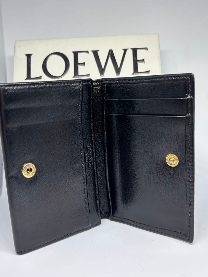 ☆SALE☆ロエベ LOEWE名刺入れ カードケース パスケース ブラック