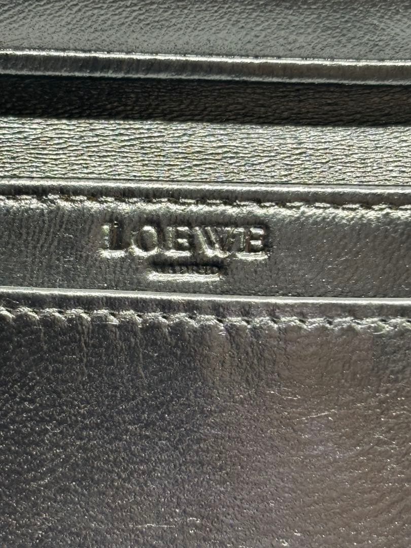 ☆SALE☆ロエベ LOEWE名刺入れ カードケース パスケース ブラック