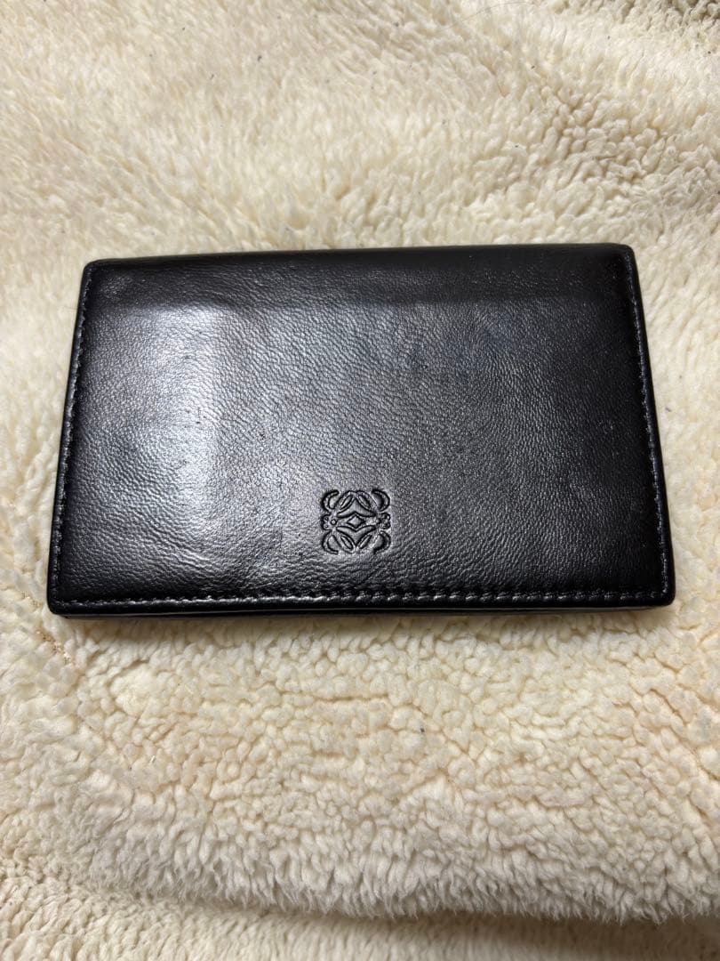 ☆SALE☆ロエベ LOEWE名刺入れ カードケース パスケース ブラック