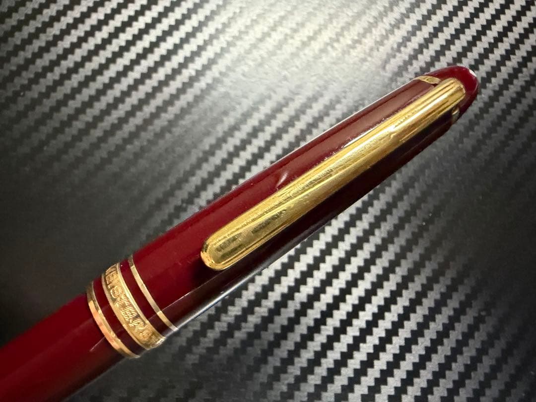 美品 モンブラン マイスターシュテュック 164 ボルドー ボールペン