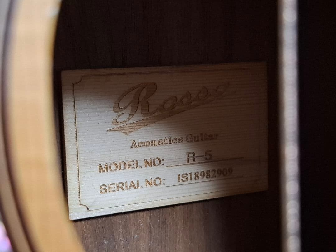 （専用）アコースティックギター　ROSSO R-5 IS18982909