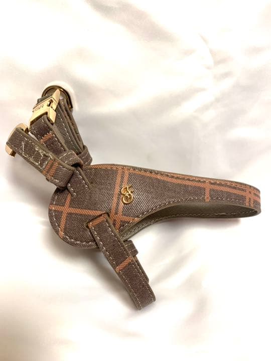 ペット　犬　ハーネス　リード　革