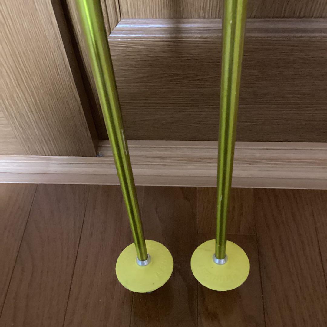 Atomicスキー板 ４点セット　オレンジ/イエロー