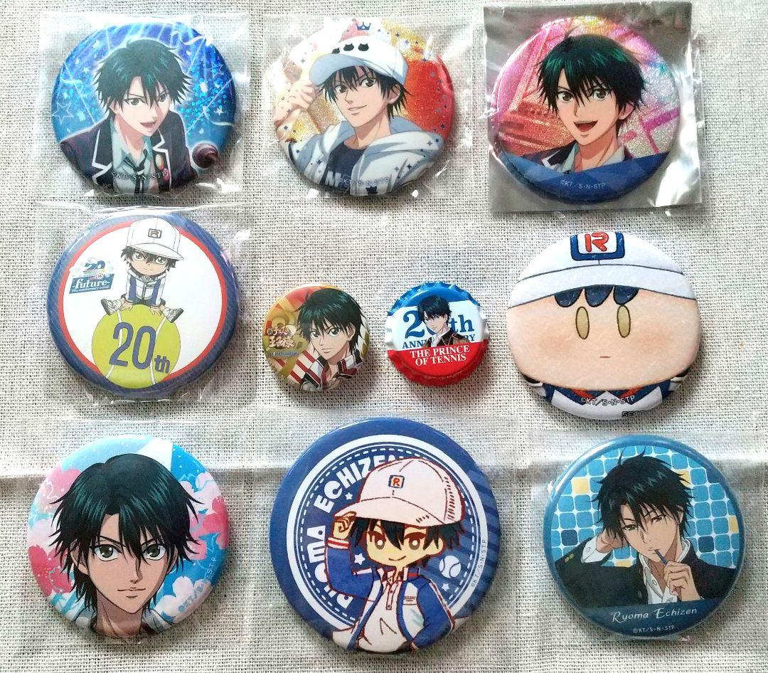 越前リョーマ 新テニスの王子様 缶バッジまとめ売りC テニラビ 特典など