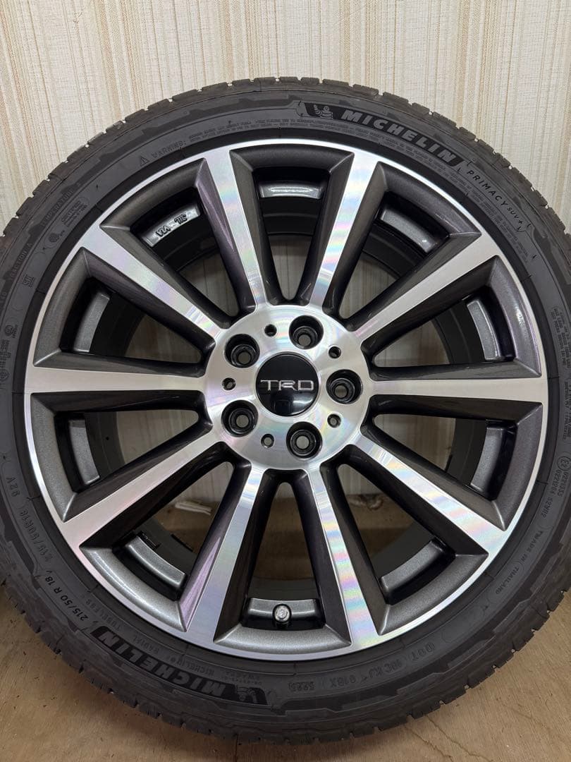 TRD TF6 18インチホイール.ミシュランタイヤ4本セット
