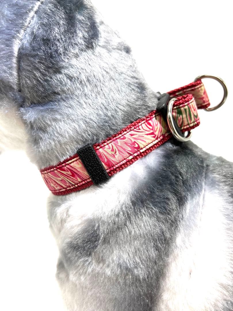 犬　首輪とショルダーリードのセット ハンドメイド