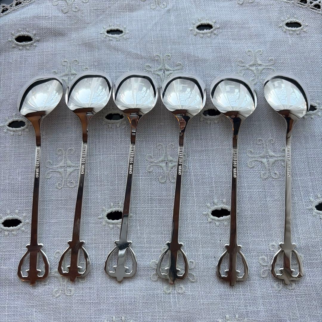 WAKO 純銀　スプーン　6本セット　【未使用】
