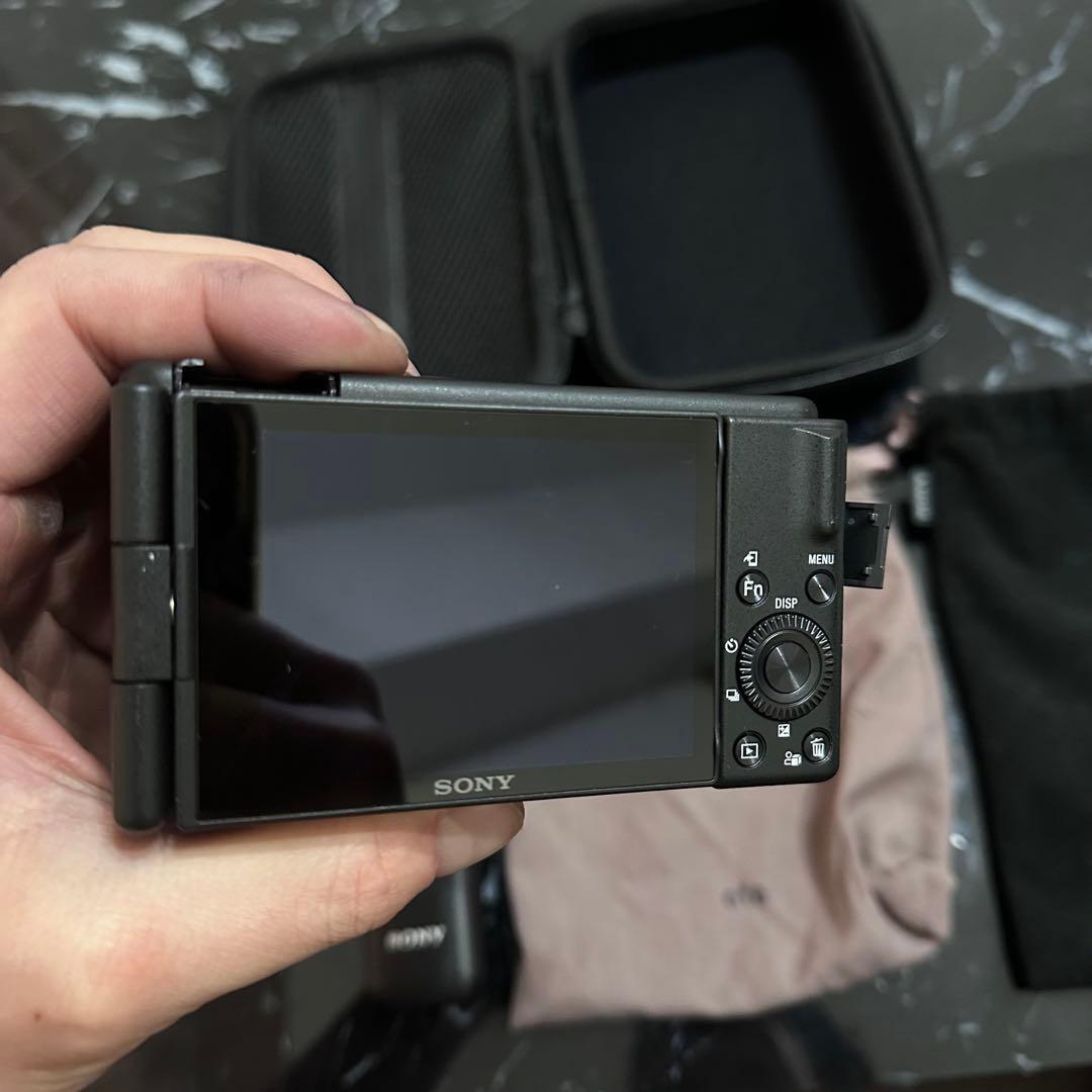 SONY VLOGCAM ZV-1Fハンドグリップ・SDカード付