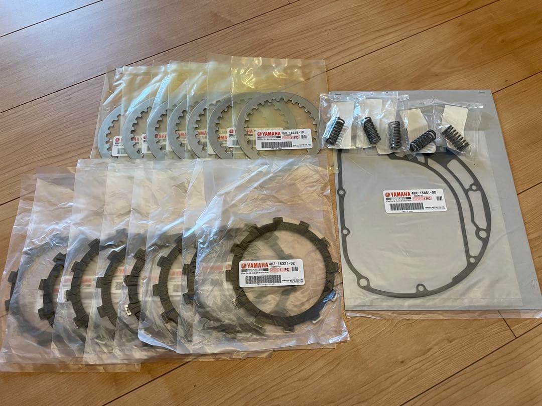 ヤマハ純正　 XJR400 XJR400R 4HM RH02 クラッチ板 セット