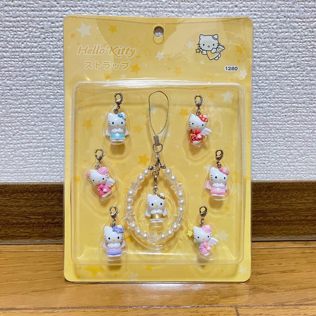 激レア キティ エンジェル ストラップ サンリオ