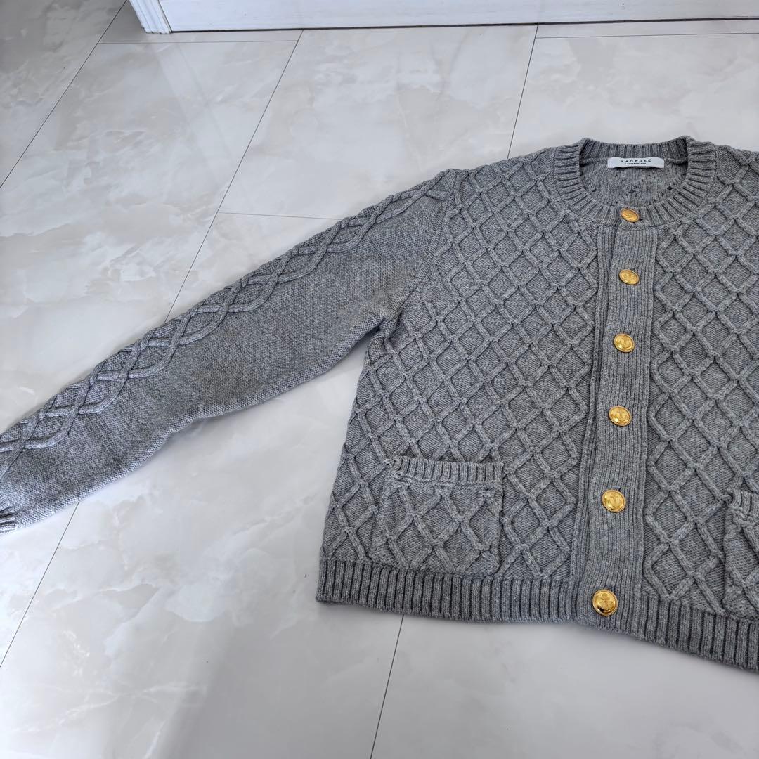 超美品　MACPHEE カーディガン　グレー