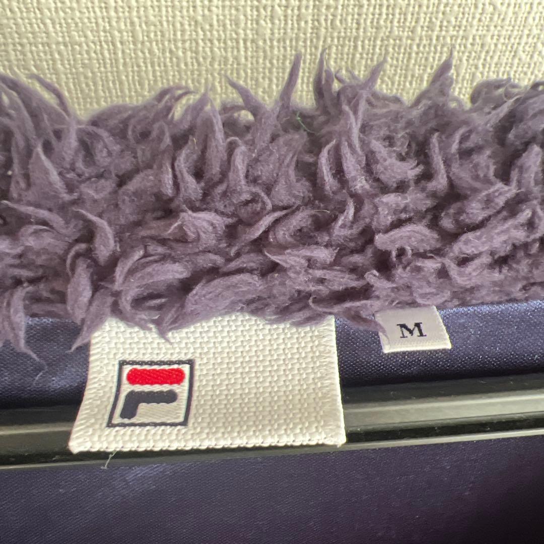 FILA ボアコート サイズM ネイビー