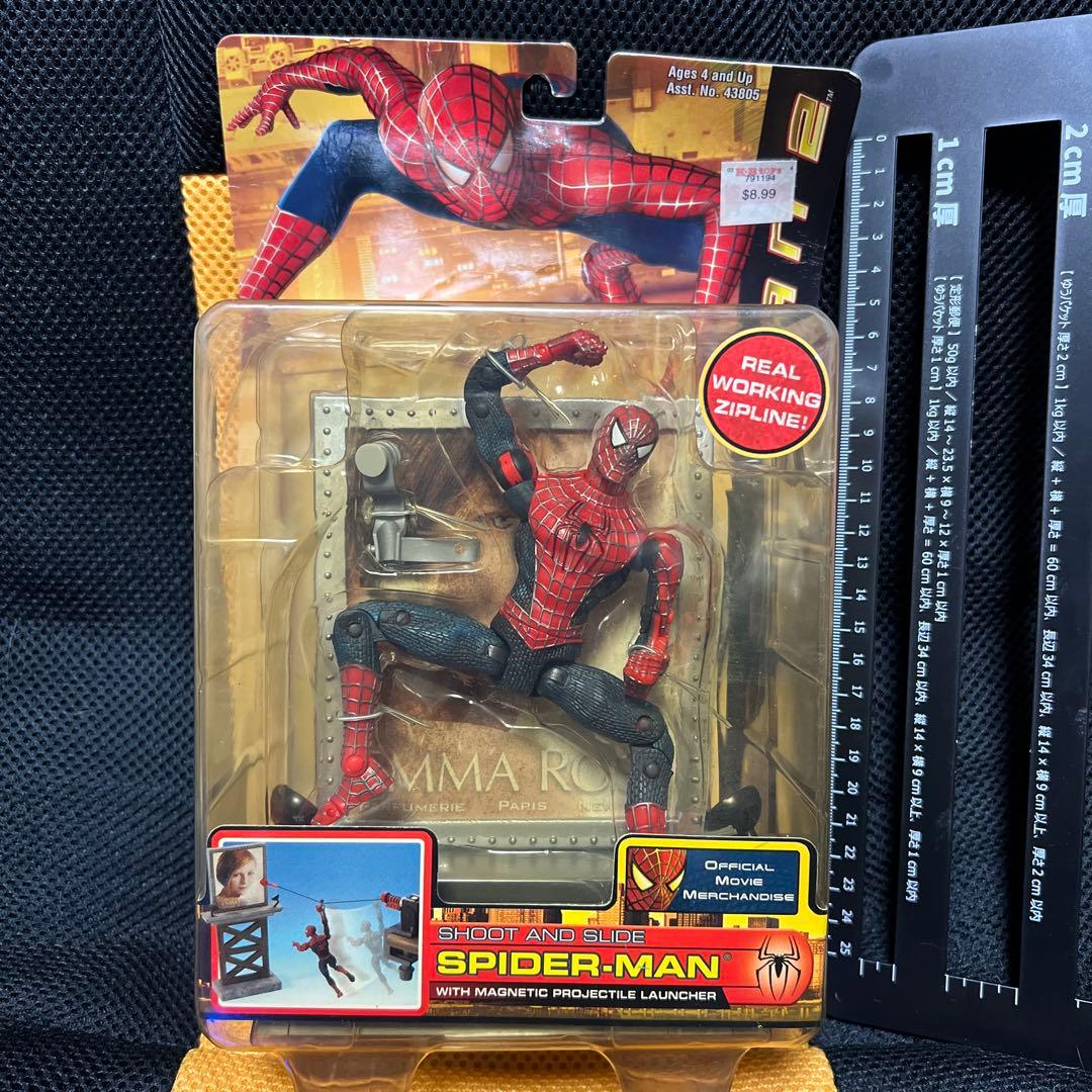 スパイダーマン2 6インチ toybiz トイビズSHOOT AND SLIDE