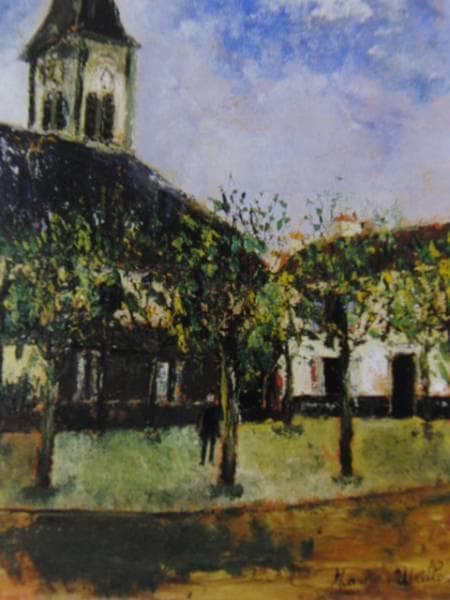 モーリス・ユトリロ、MauriceUtrillo、モンマニーの教会