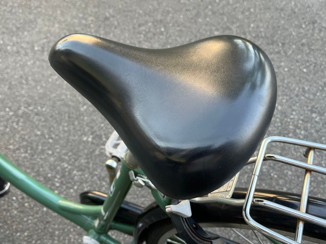 じ*こ様 中古ブリヂストンLEDオートライト自転車26インチ★グリーン※配達地域