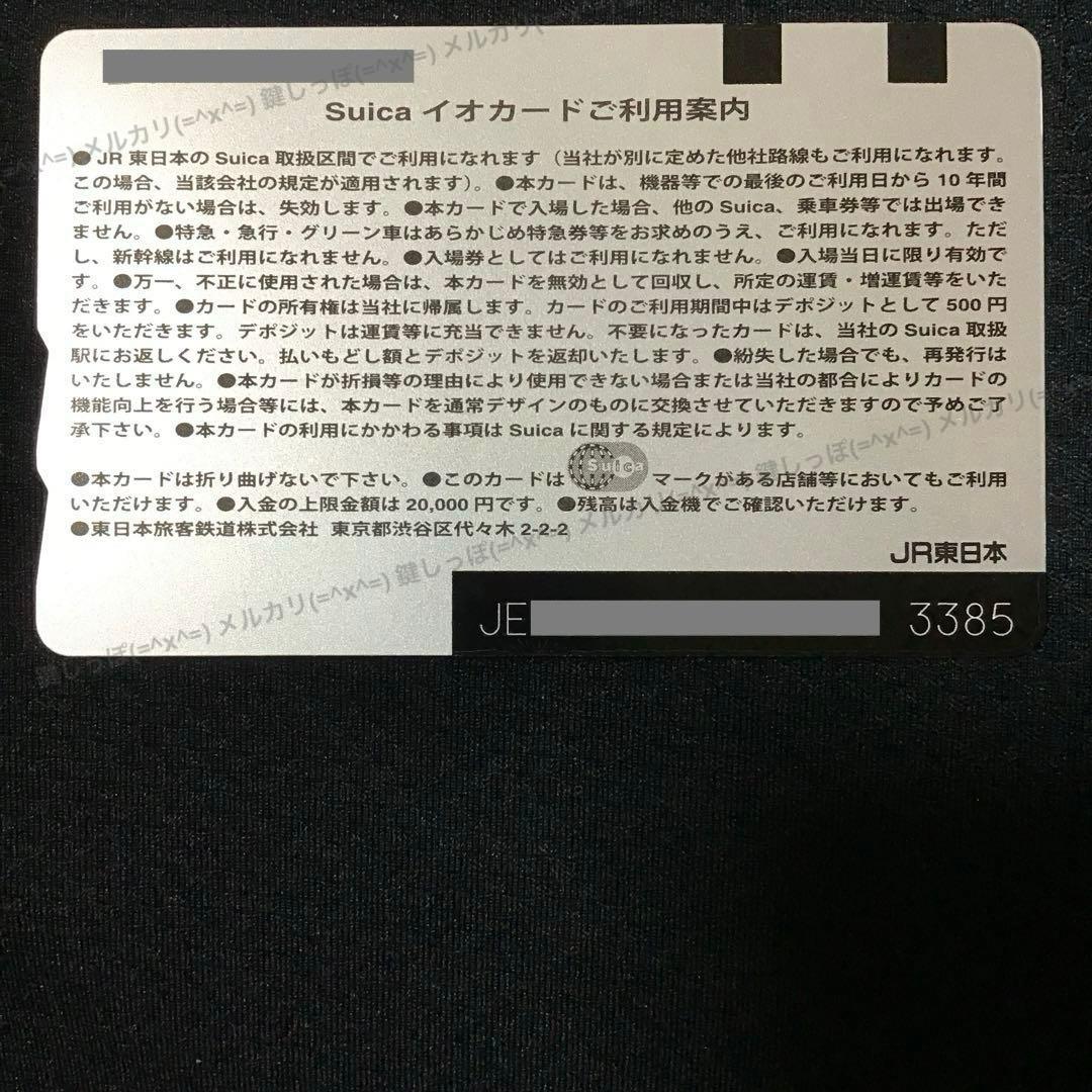 3385【 Suica 】 使用可能 電子マネー 進化 記念 イオカード スイカ