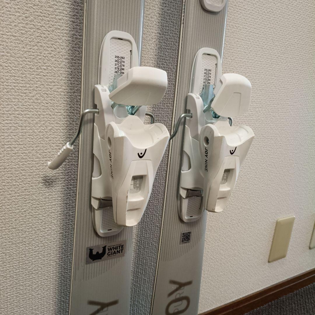 HEAD PUREJOY スキー板 シルバー 148cm　レディース