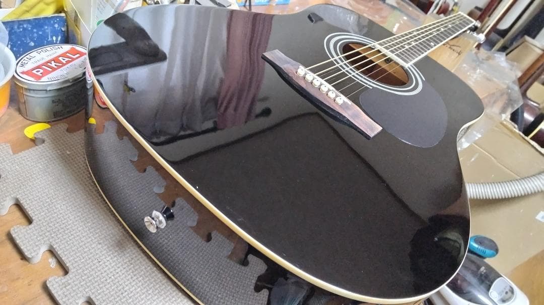 ❤️弦高調整済！「Sepia Crue セピアクルー WG-10 BK」＋ケース