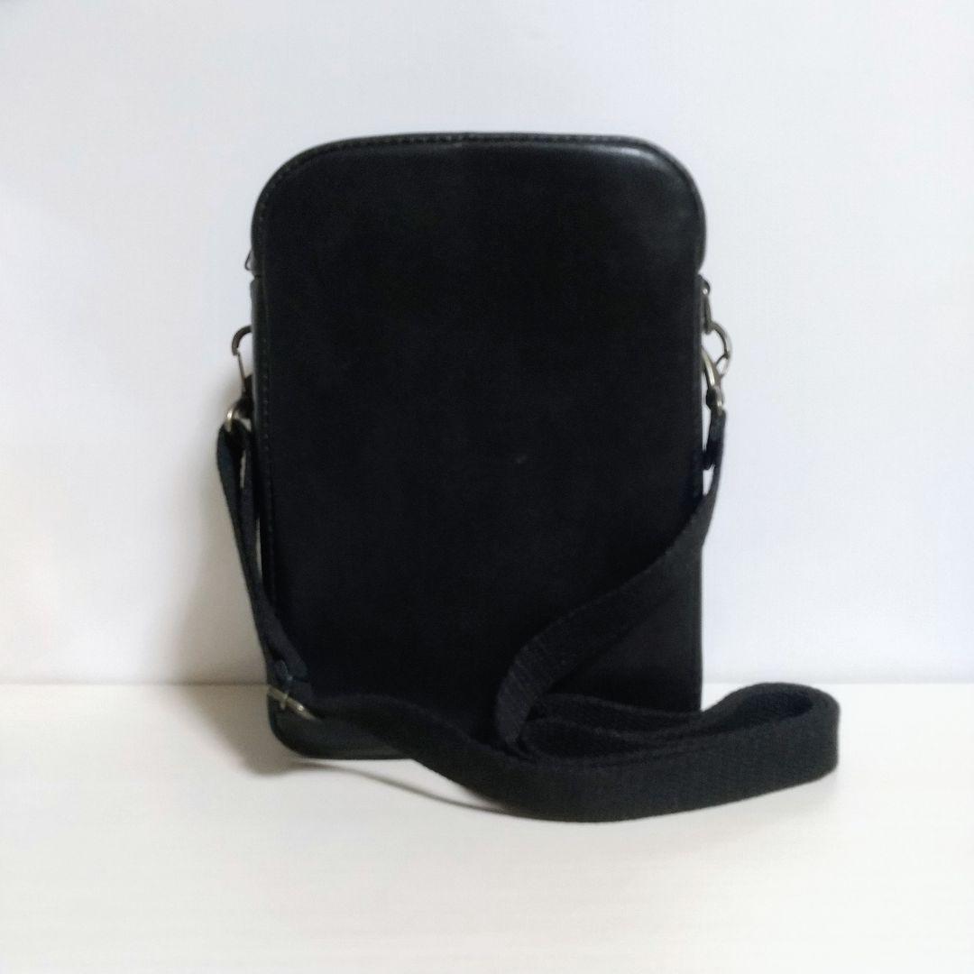 ハンドメイド レザー ショルダーバッグ（ブラック）