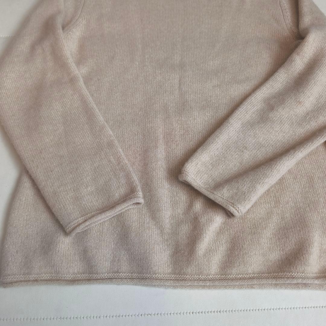 C*e様 【美品】 MUJI LABO 自然のまんまの色 カシミヤクルーネックセ