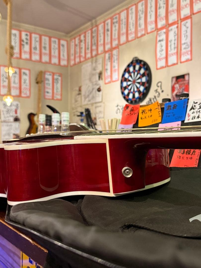 Morris R-401 SR アコースティックギター レッド