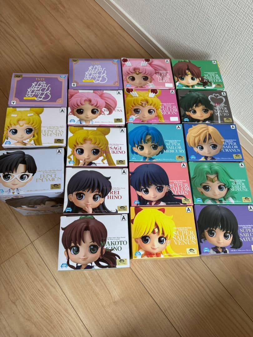 Qposket セーラームーン フィギュア 18体セット