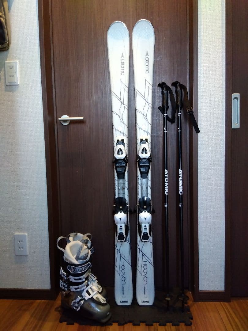 【ハイエンド】ATOMIC 学生・レディース スキーセット メンテ・WAX済み✔