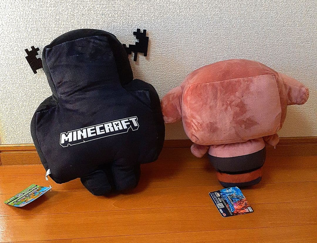 【マイクラ】ぬいぐるみセット　クリーパー　ゾンビ　ピグリン　ウォーデン