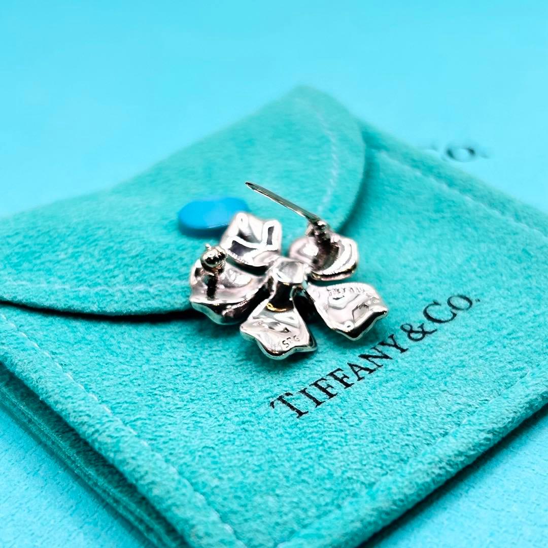 【極美品】ティファニー ブローチ フラワー シルバー 925