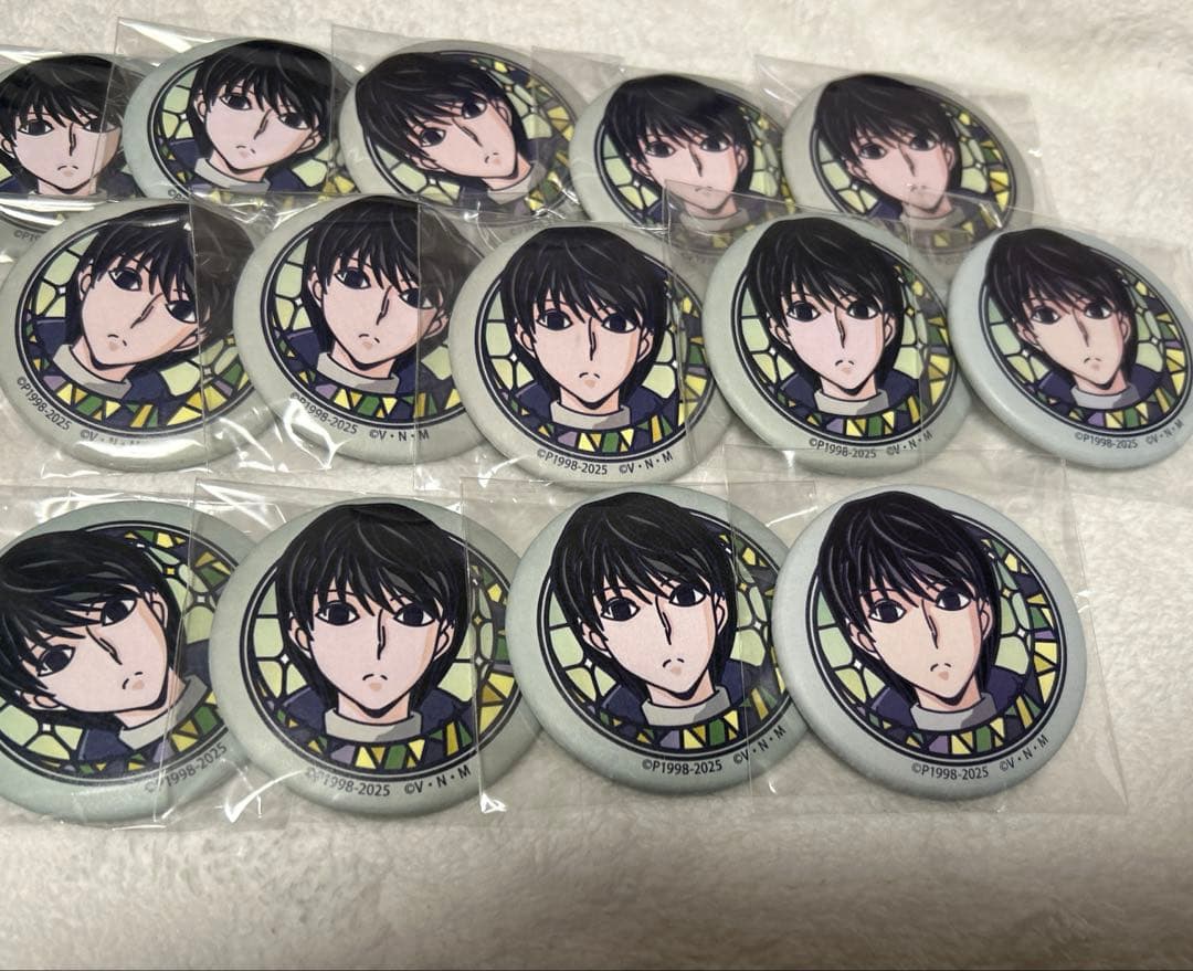 HUNTER × HUNTER イルミ 和紙缶バッジ 14点セット 幼少