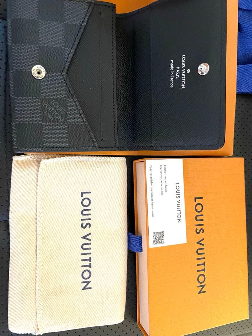 ルイヴィトン ダミエ 名刺入れ カードケース 新品未使用 N63338