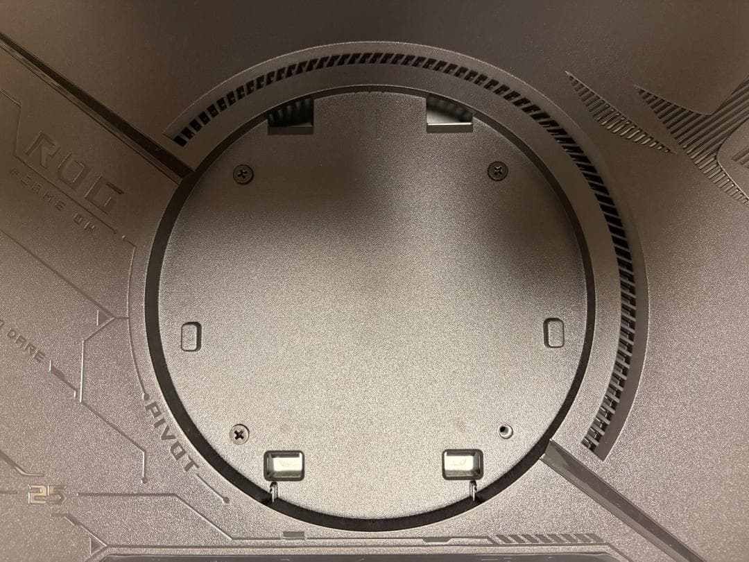 ゲーミングモニター 24.5型 180Hz ROG Strix 3週間利用品