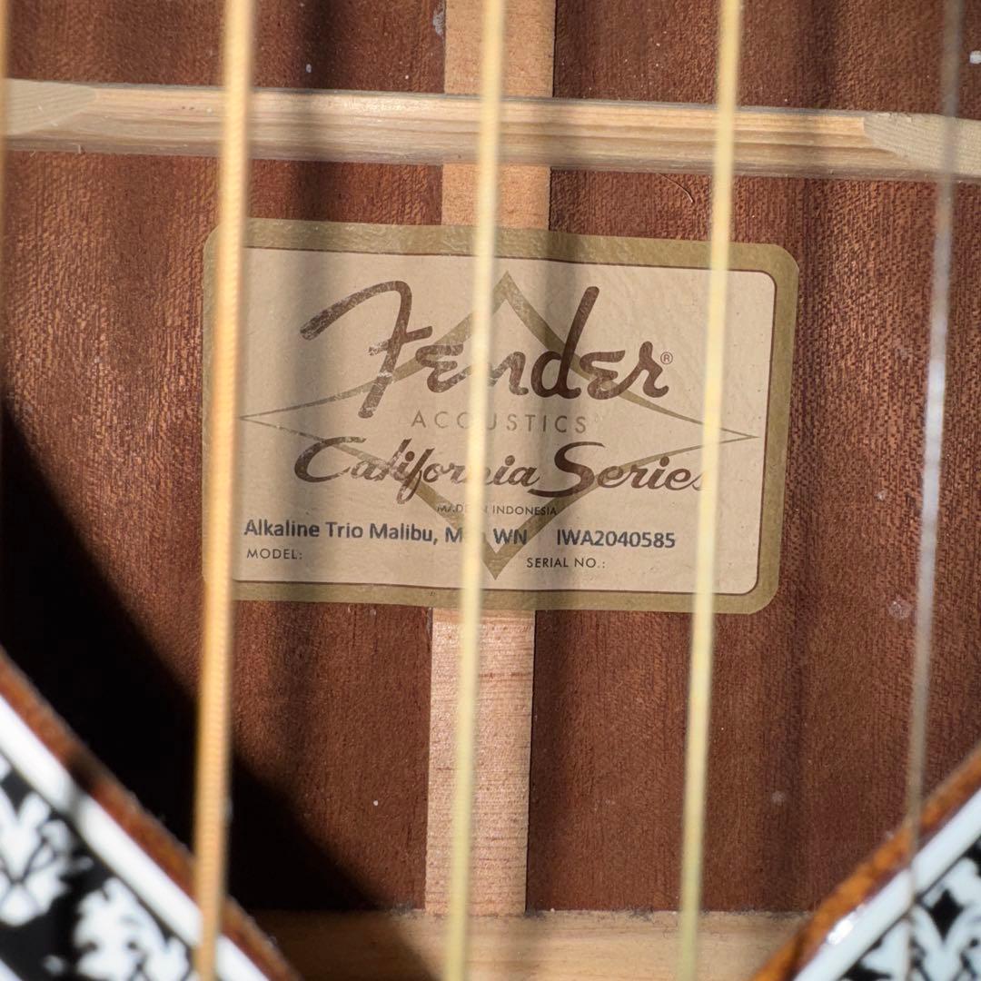 FENDER Alkaline Trio Malibu アコースティックギター