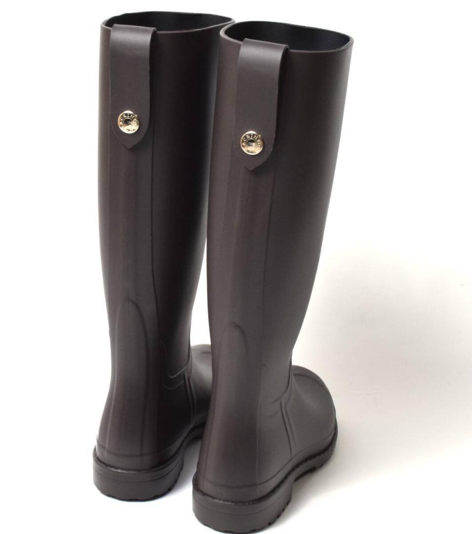 未使用 マッキントッシュ WISTON レインブーツ 36 長靴 ブラウン