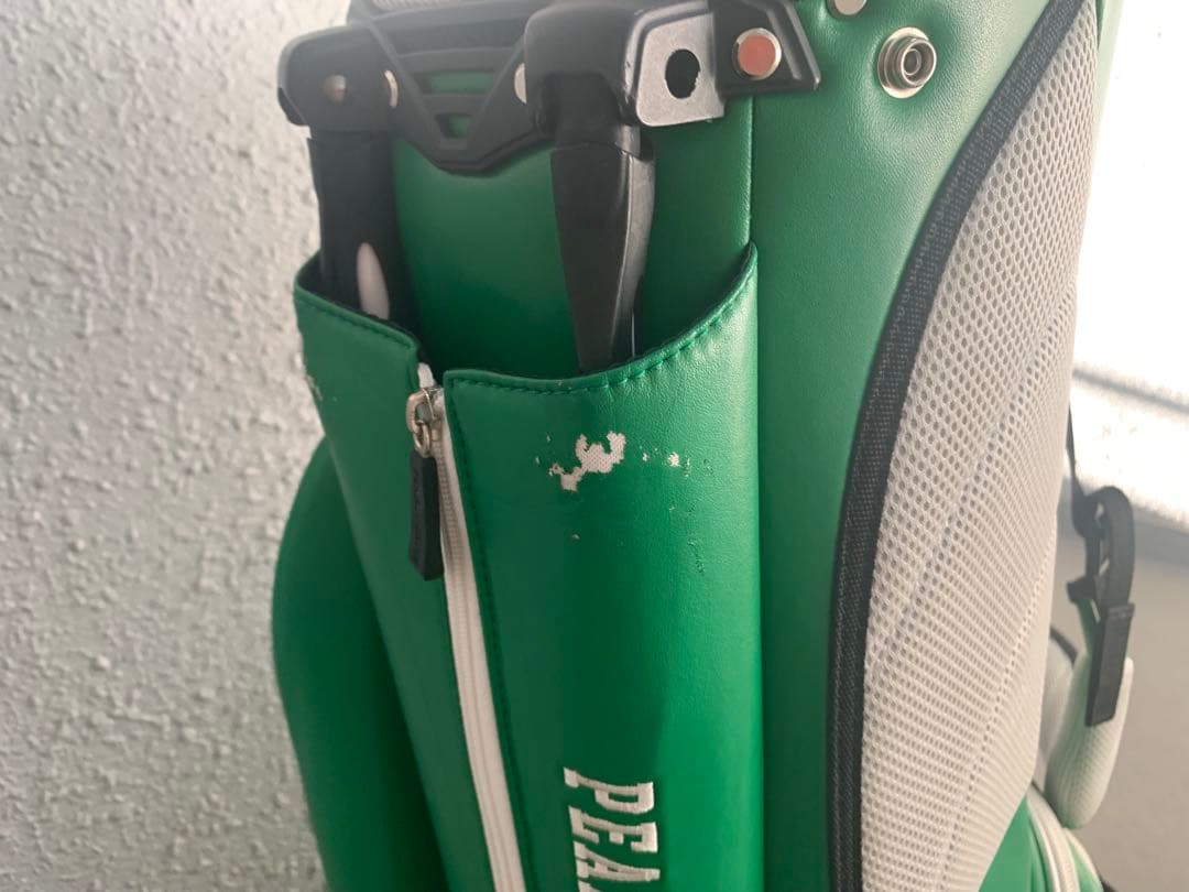 PEARLY GATES ゴルフバッグ グリーン　パーリーゲイツ