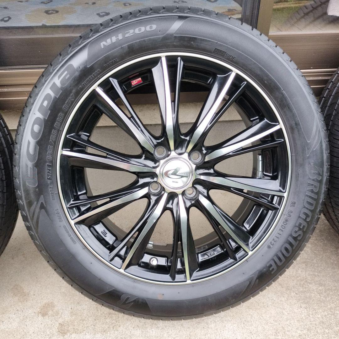 ブリヂストン エコピア NH200 16インチ タイヤホイール4本セット