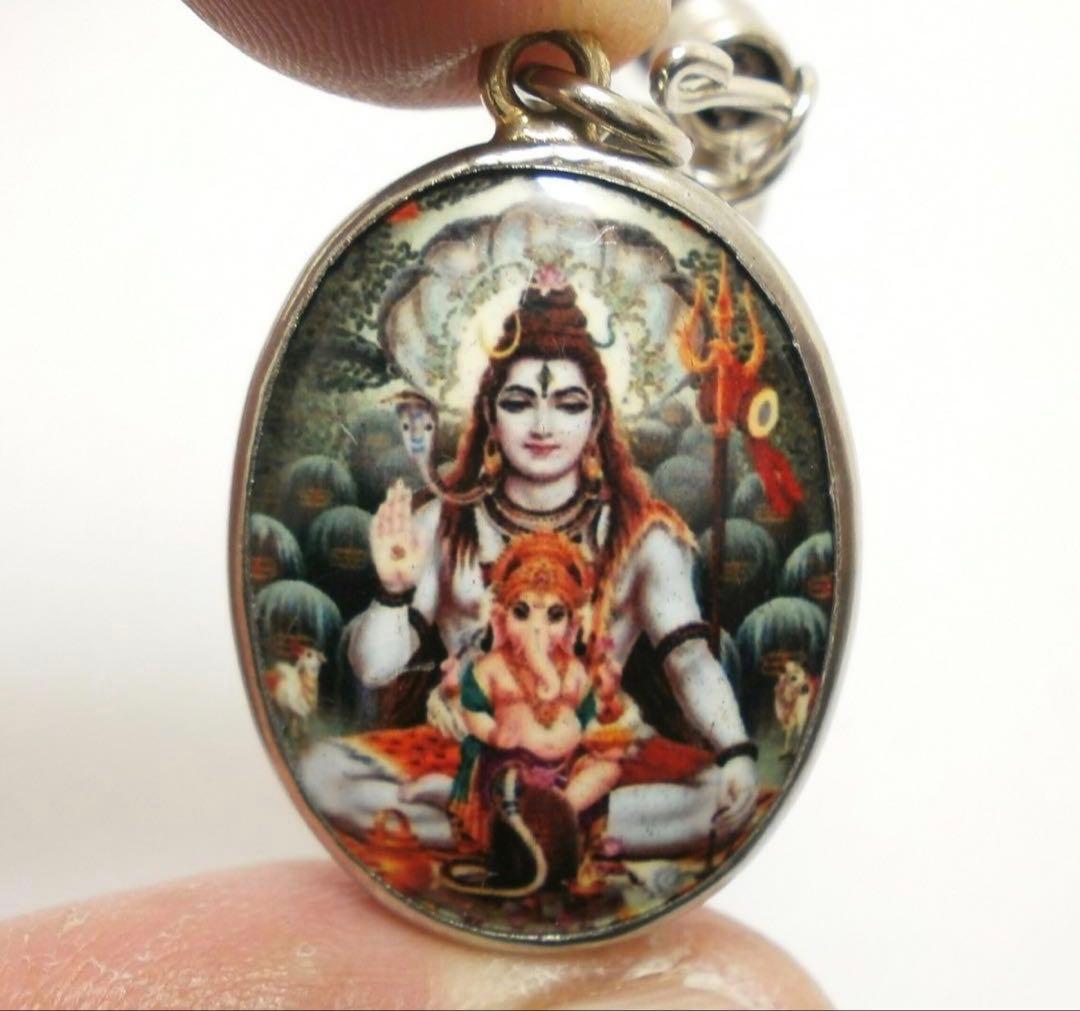 オームペンダント ヒンドゥー教 マハデオム シヴァ神ガネーシャ 藤井風ネックレス